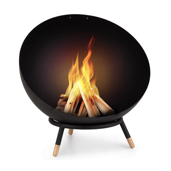 Blumfeldt Outdoor Feuerstelle mit 3-Bein-Standfuß
