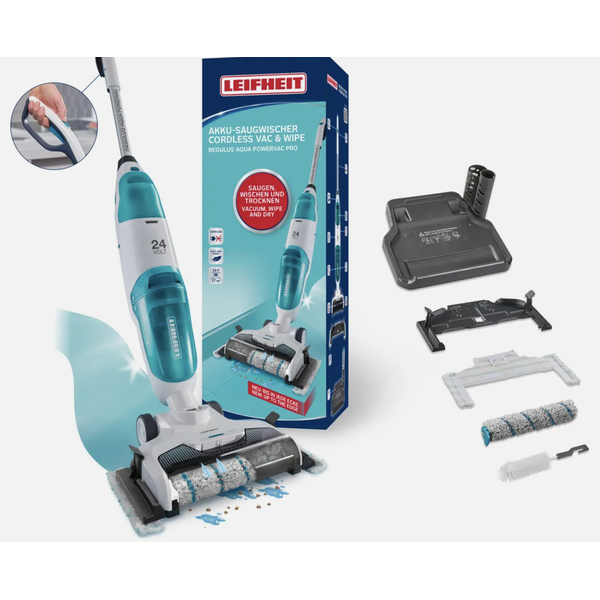 Leifheit Regulus Aqua PowerVac Pro Akku-Bodenreiniger